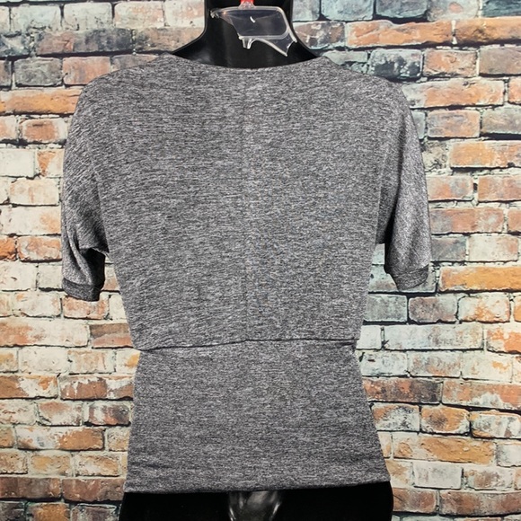 Heart Soul grey blouse Size Medium - Picture 3 of 7